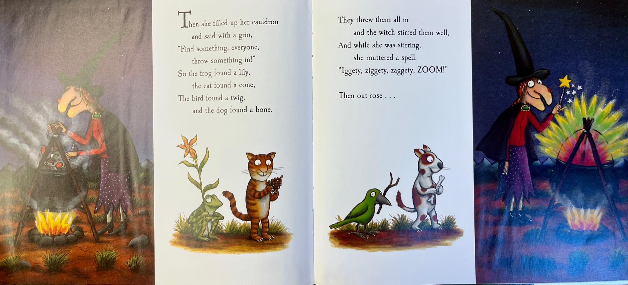 ROOM ON THE BROOM by Julia Donaldson, illustrated by Axel Scheffler ...