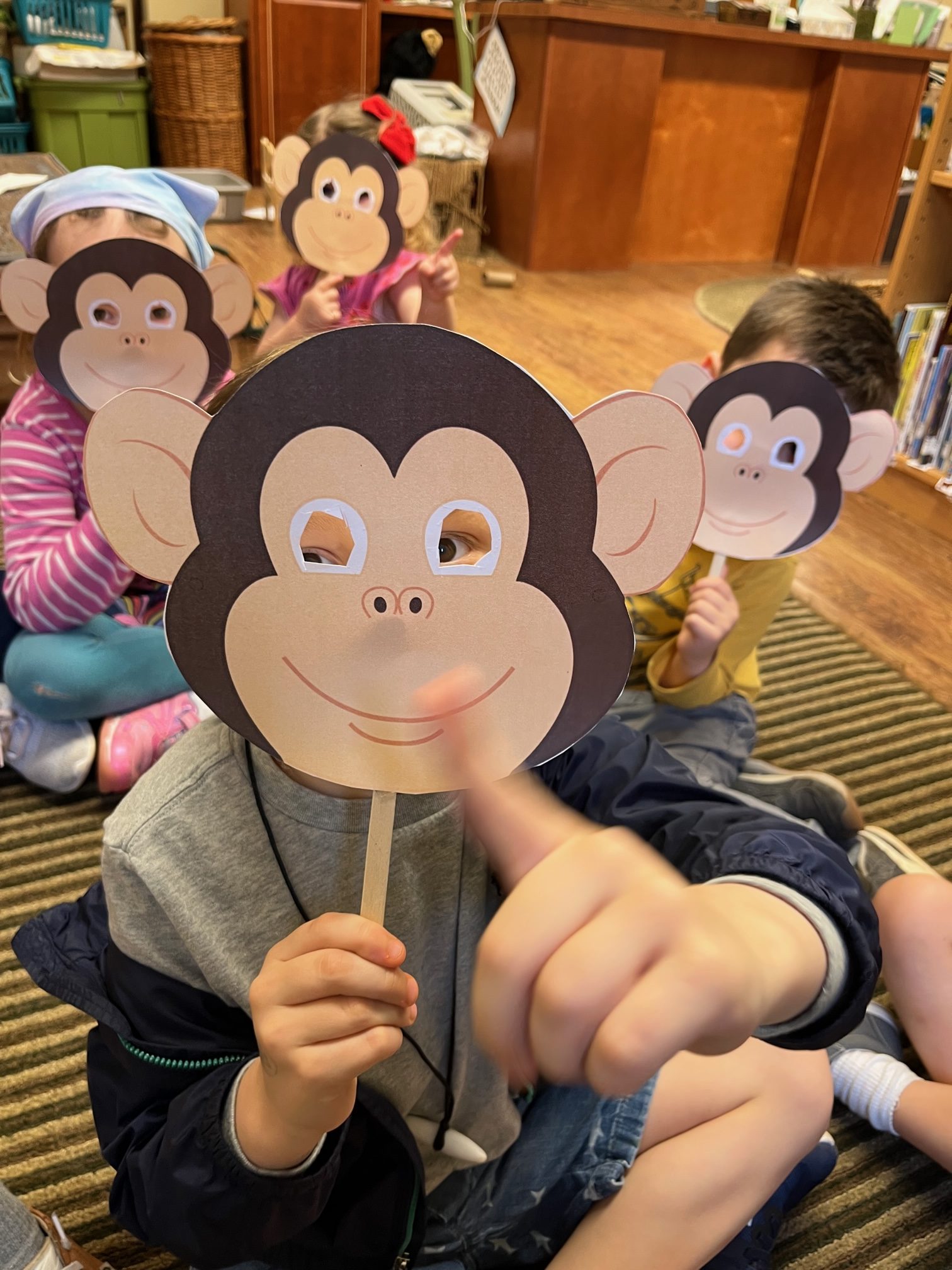 CAPS FOR SALE by Esphyr Slobodkina Stories with Miss Library